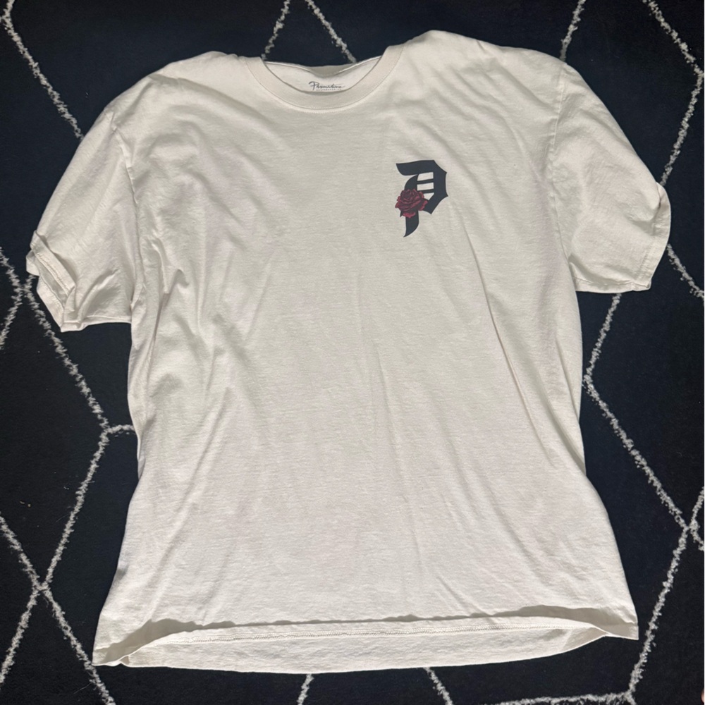Primitive White Short Sleeve Tee